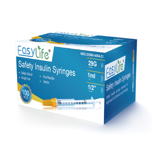 Disposable Safety Insulin Syringes