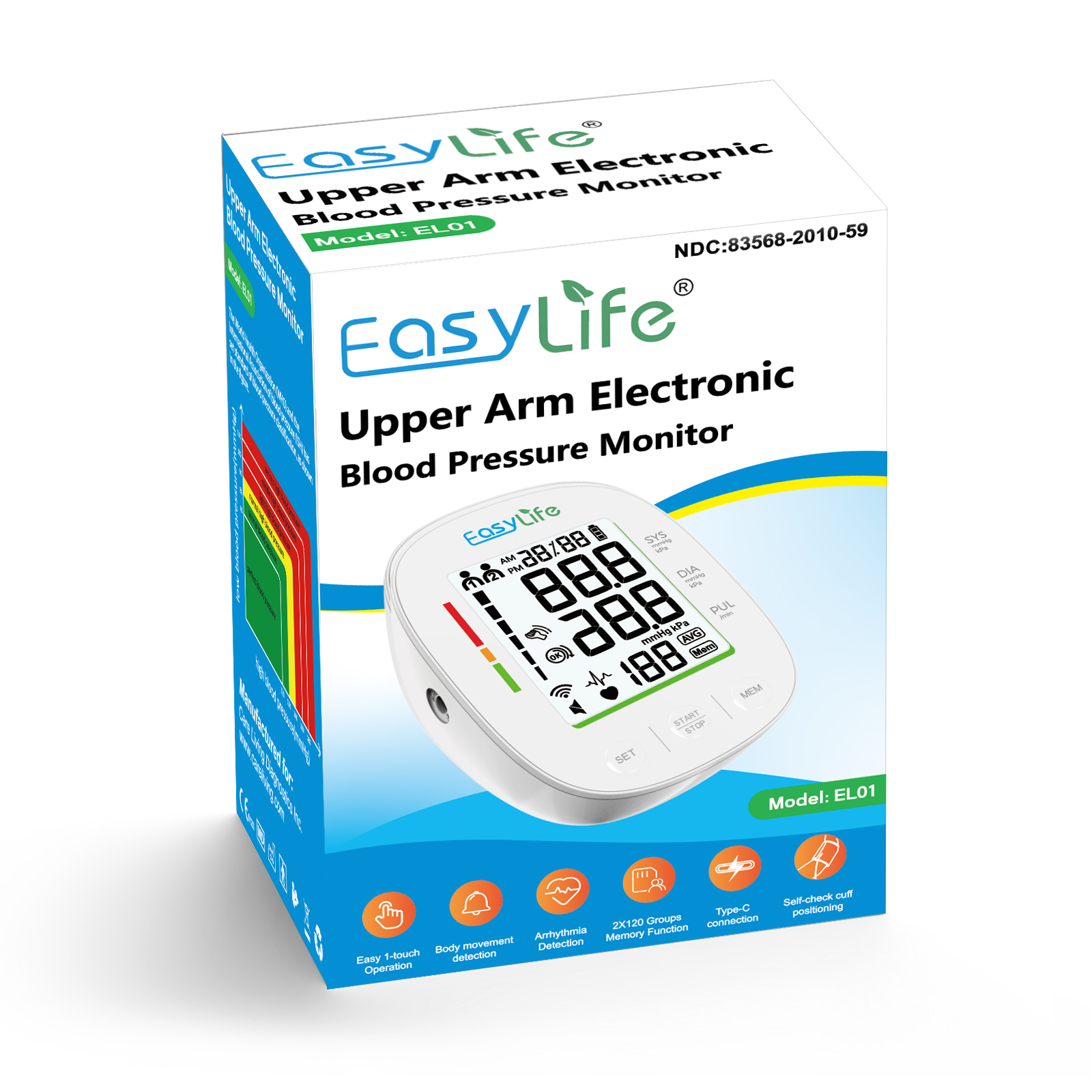 LCD Arm Blood Pressure Monitor